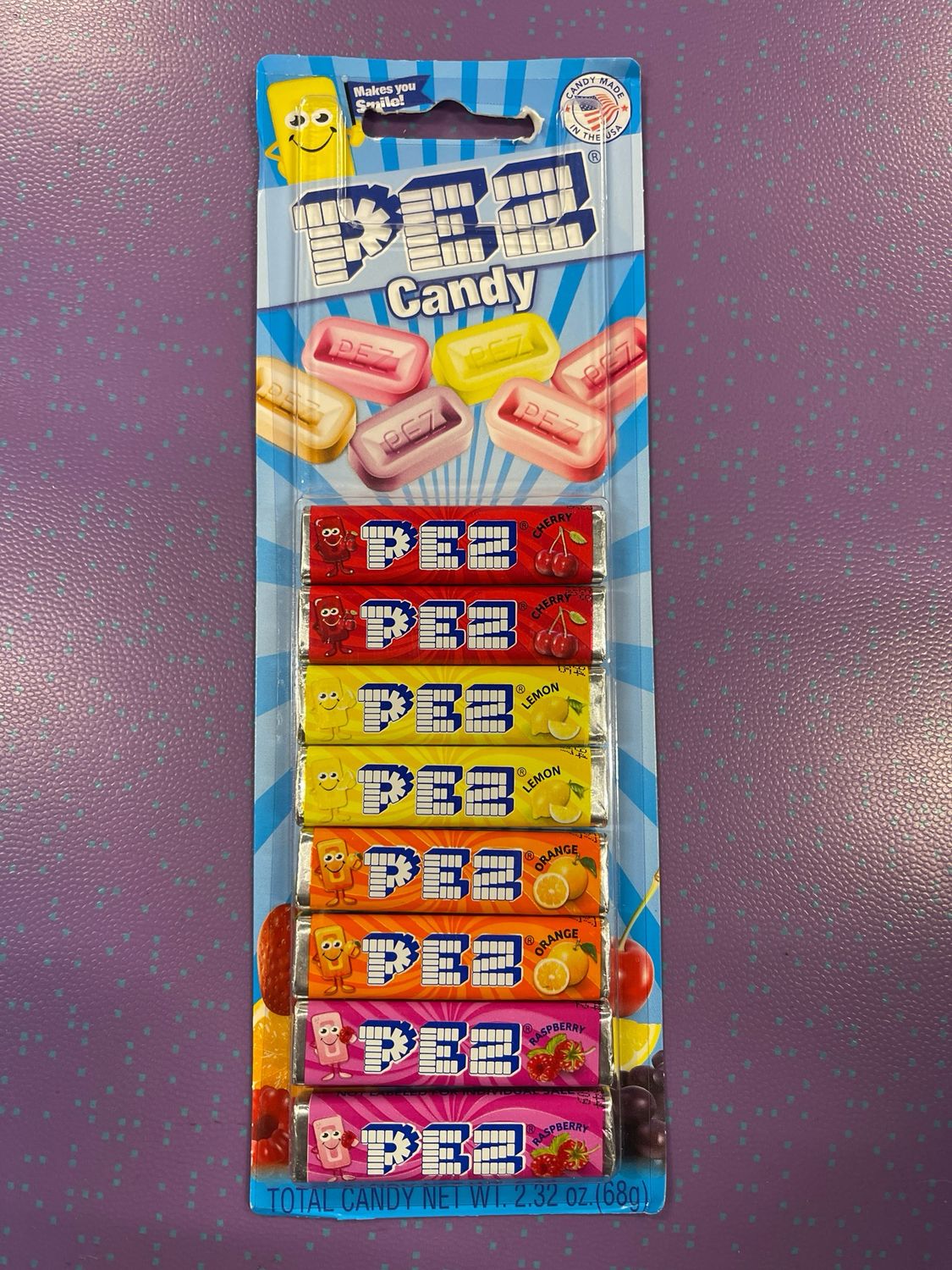 US PEZ CANDY 68g