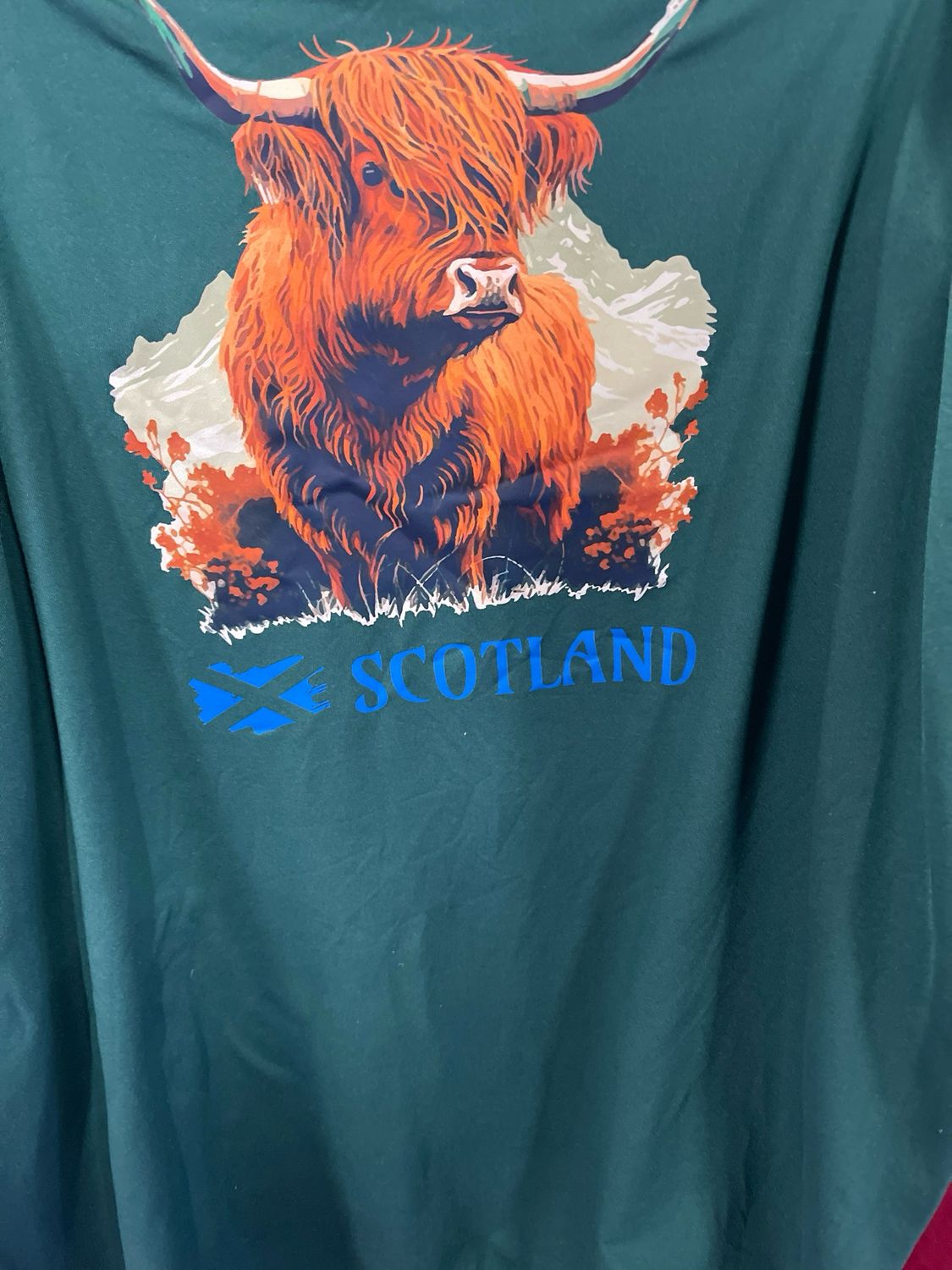 SCOTLAND T SHIRT LARGE
