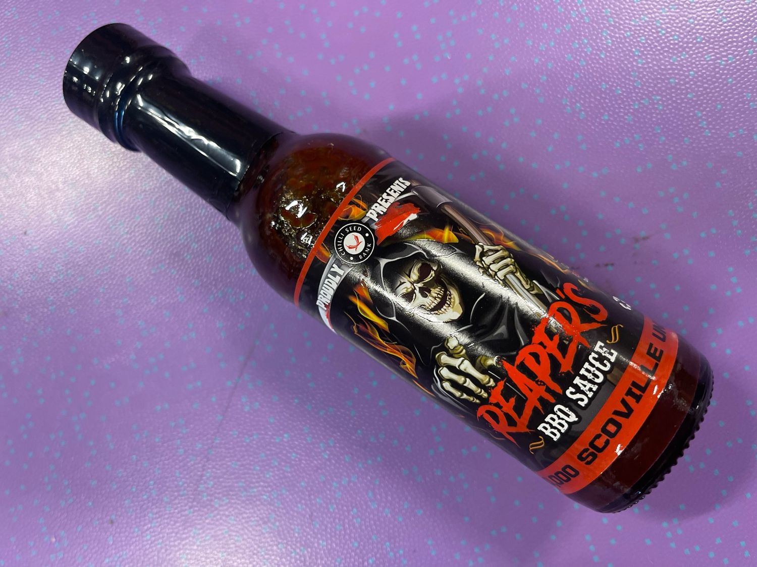 REAPERS BBQ SAUCE 1200,000 SCOVILLE UNITS