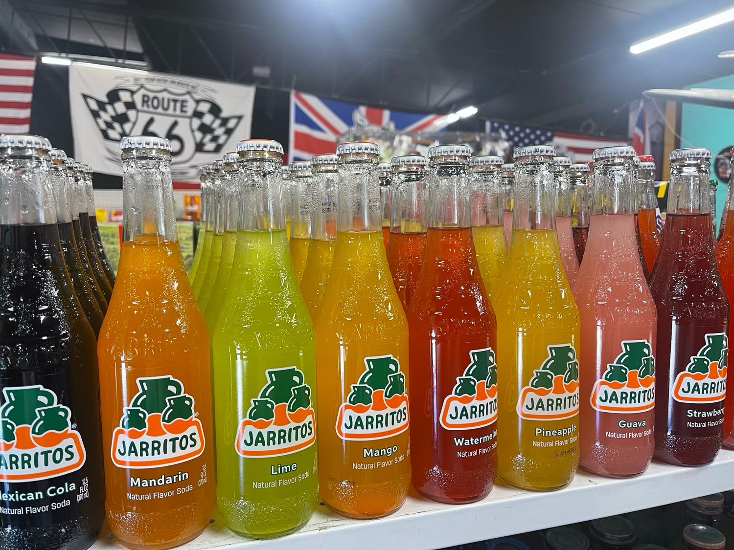 JARRITOS MEXICO NATIONAL FLAVOR SODA 8 PACK GLASS