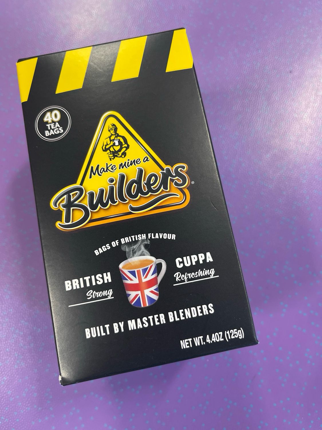 BRITISH BUILDERS CUPPA 40's