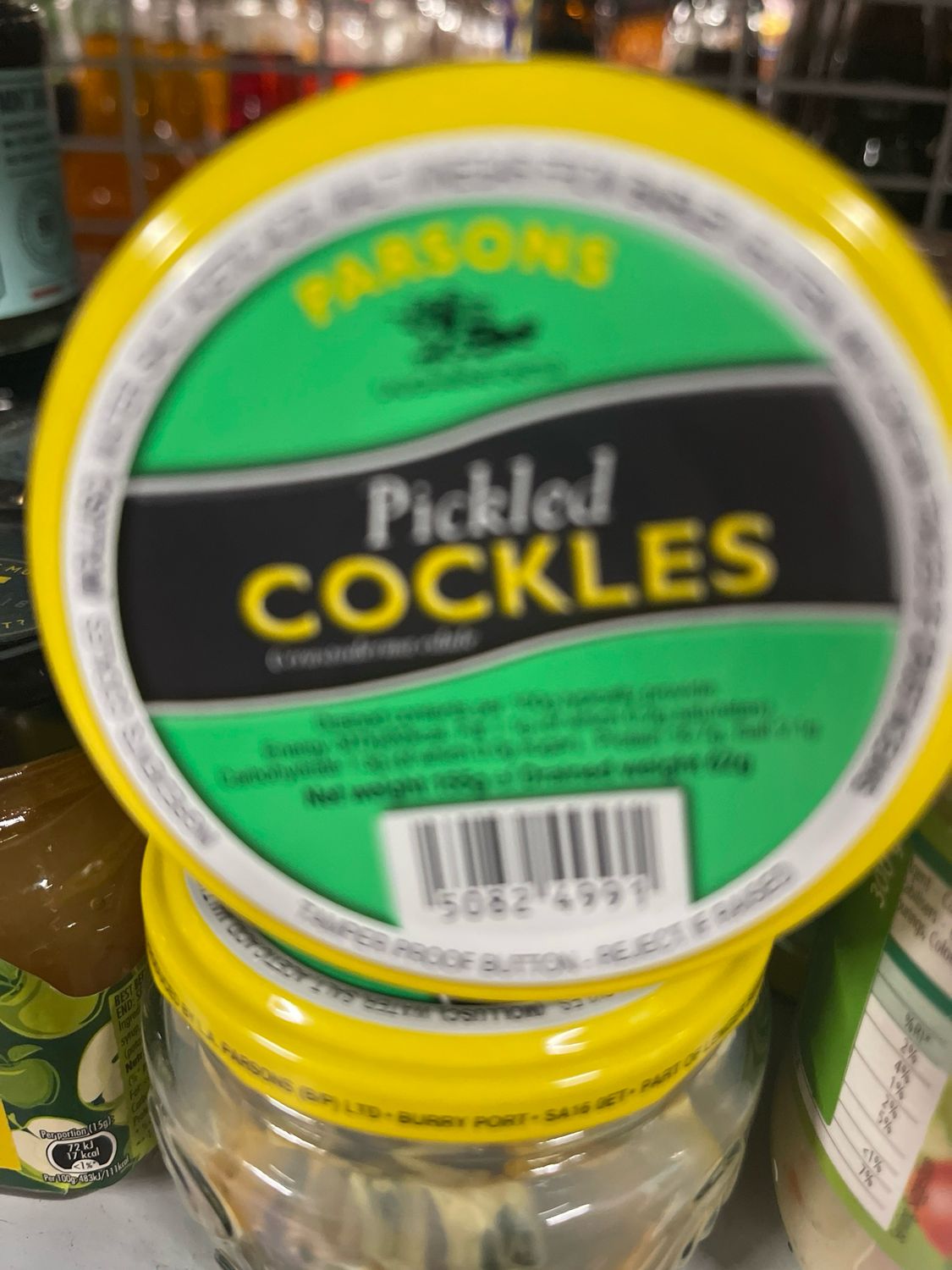 UK PARSONS PICKLED CCKLES