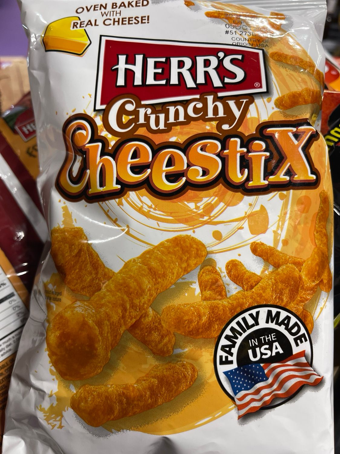 Herr's Crunchy Cheestix 227g
