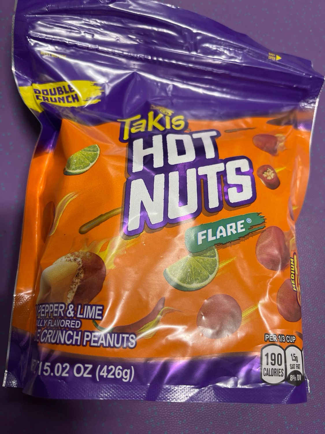 TAKIS LARGE HIT NUTS FLARE 426 G