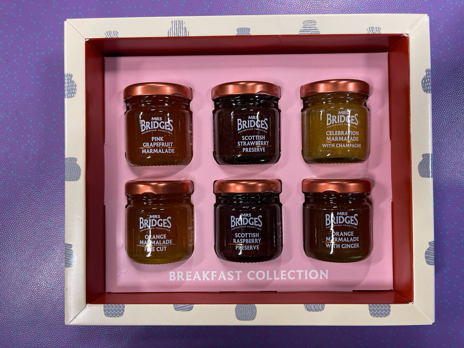 UK BREAKFAST COLLECTION JAMS