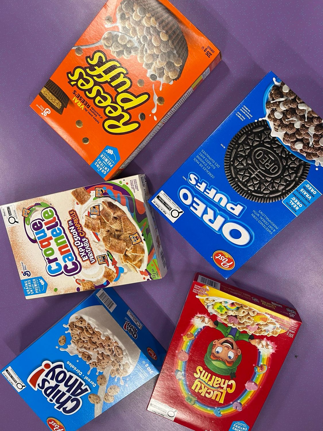US MULTIPLE BOX CEREAL