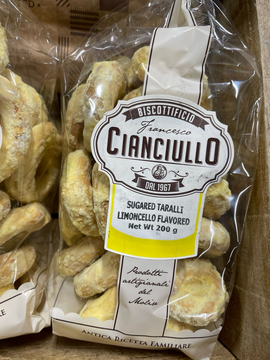 CIANCIULLO LIMONCLLO TARALLI  200g