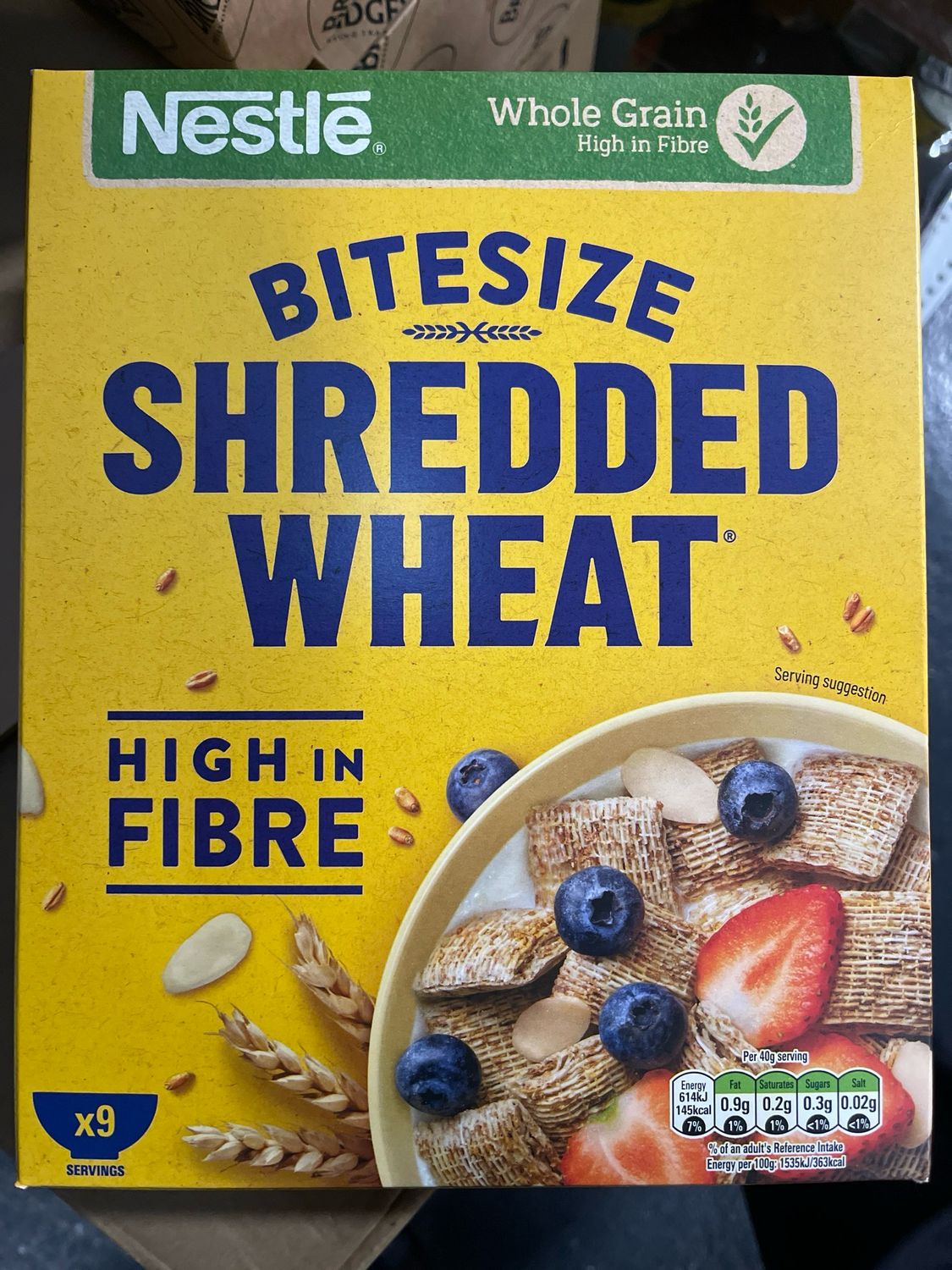 SHREDDED WHEAT BITSIZE 370g