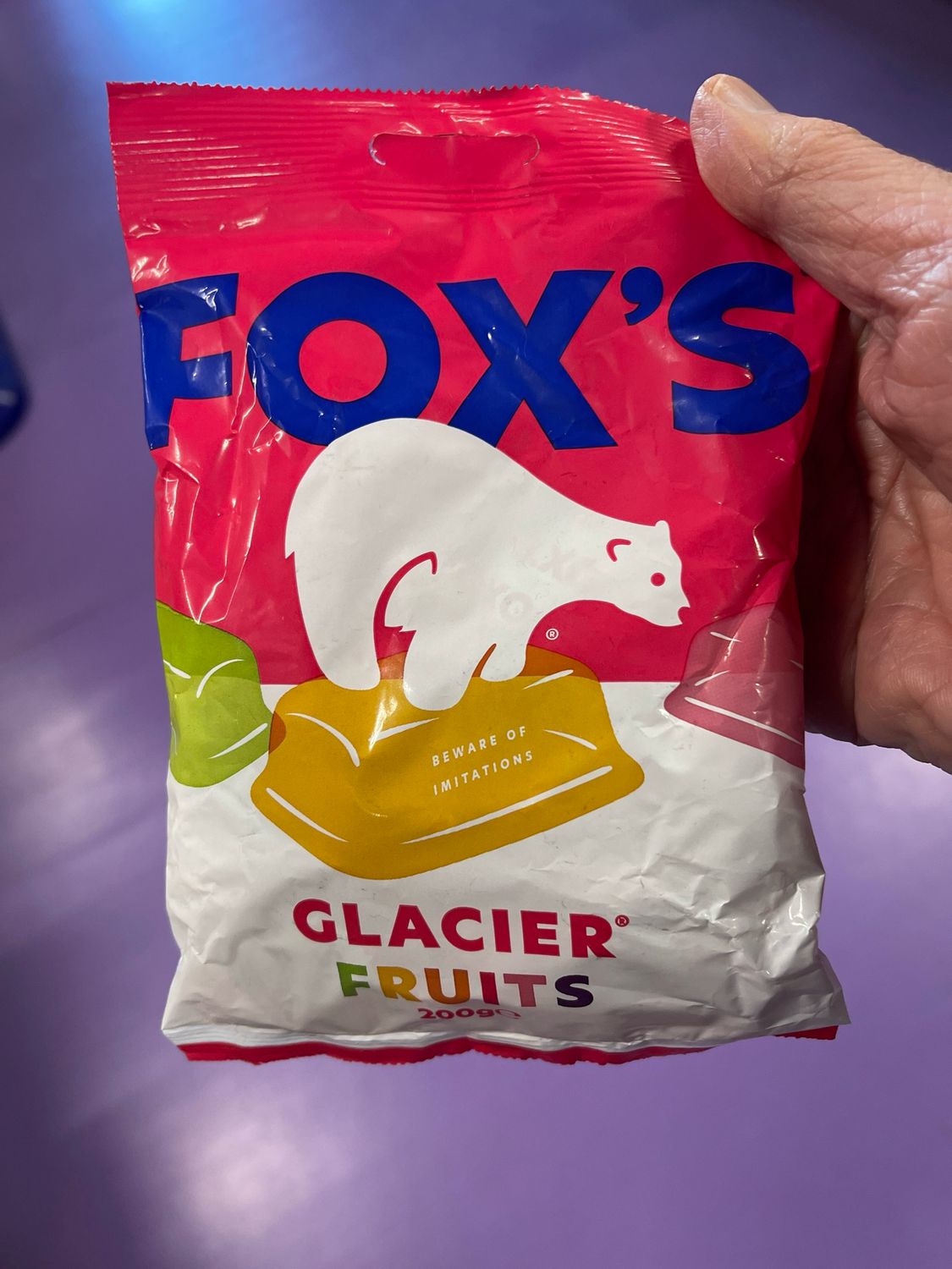 FOX’S GLACIER 200g LARGE / BRITISH