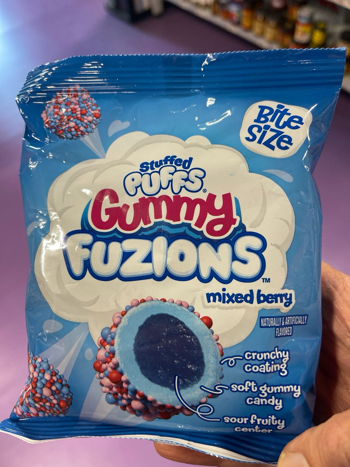 GUMMY FUZIONS PUFFS 120g