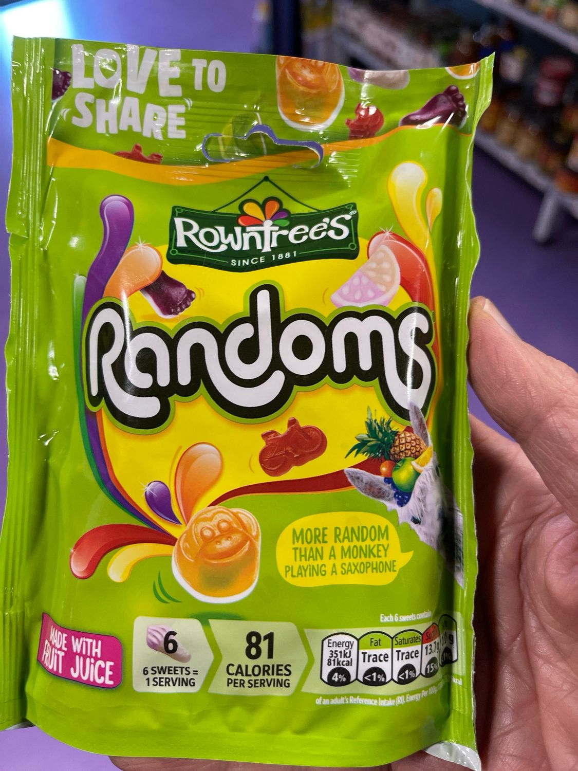 RANDOM ROWNTREE’S UK 150g