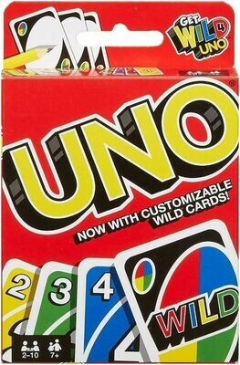 UNO (w/ customizable Wild Cards)