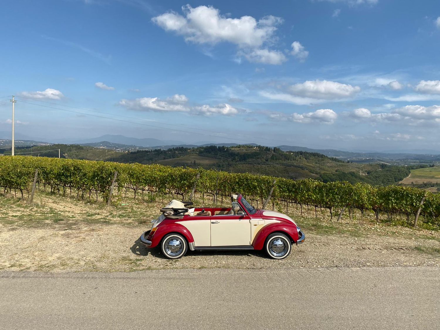 WINTER VINTAGE TOUR FROM FLORENCE IN VW BEETLE