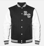 ★Collegejacke RC Black & White Unisex