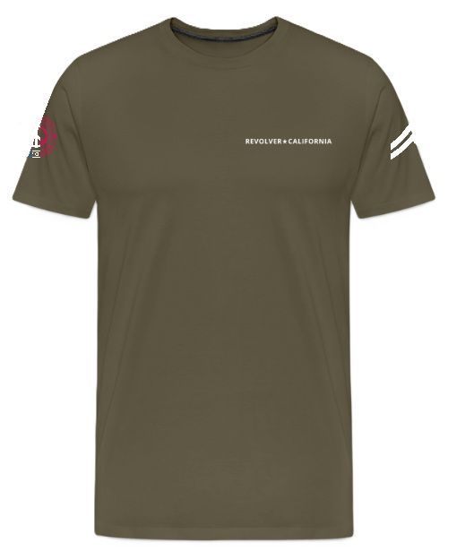 ✪ T-Shirt "Peace-Force" Man Olive-Green