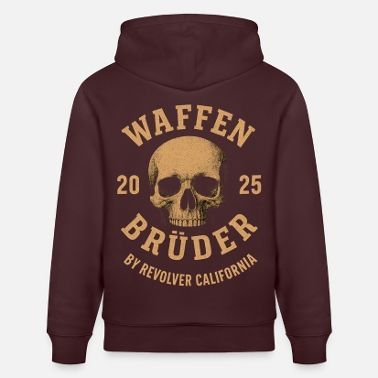 ✪ Hoodie "Waffenbrüder" Unisex Maroon