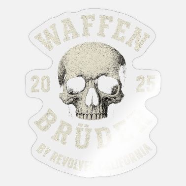 ✪ Sticker "Waffenbrüder" White