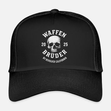 ✪ Trucker-Cap "Waffenbrüder" Black
