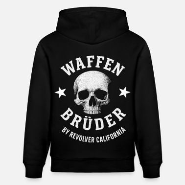 ✪ Hoodie ✪ Hoodie "Waffenbrüder X Blackened" Unisex Black