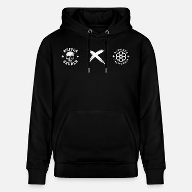 ✪ Hoodie "Waffenbrüder X Blackened" Unisex Black