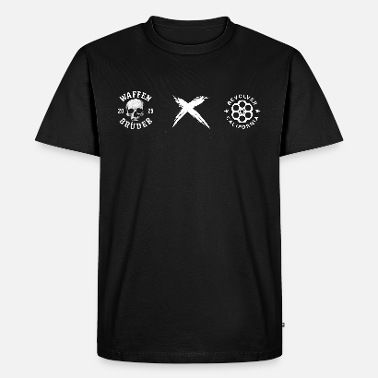 ✪ T-Shirt "Waffenbrüder X Revolver California" Man Black