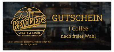 ✪ Gutschein Revolver´s Coffee