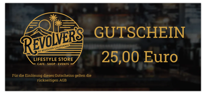 ✪ Gutschein Revolver´s 25