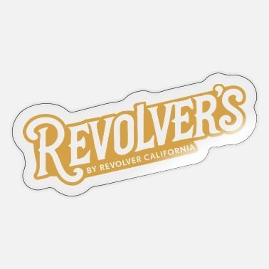 ✪ Sticker ✪ Sticker "Revolver´s" Gold