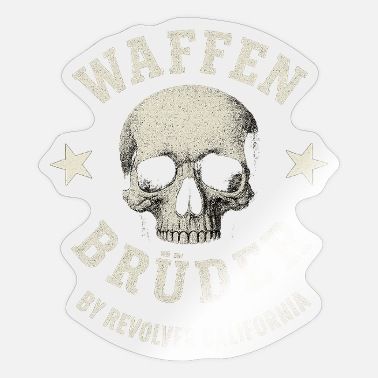 ✪ Sticker "Waffenbrüder" Dark Background