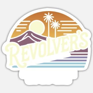 ✪ Sticker ✪ Sticker "Revolver´s" Dark Background