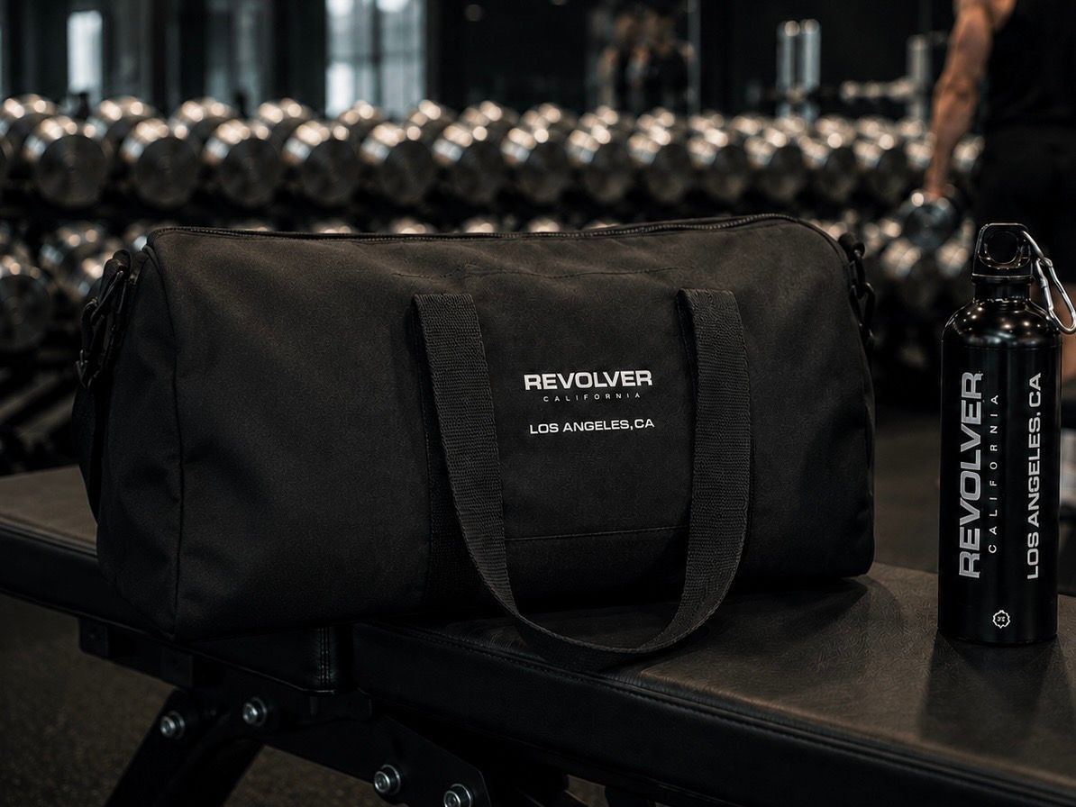 ✪ LA Signature Gym Bag - Midnight Black