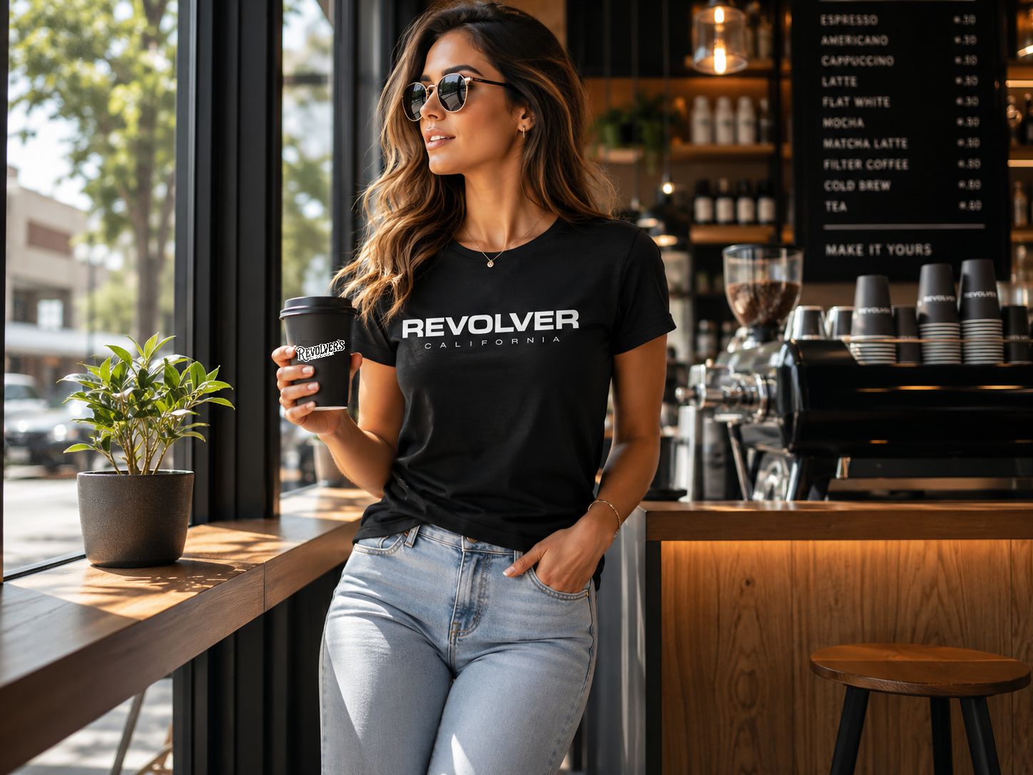 ✪ LA Signature T-Shirt Women - Midnight Black ✪ LA Signature T-Shirt Women - Midnight Black