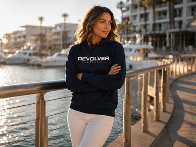 ✪ LA Signature Hoodie Women - Deep Navy