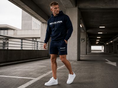 ✪ LA Signature Jogging Shorts  - Deep Navy