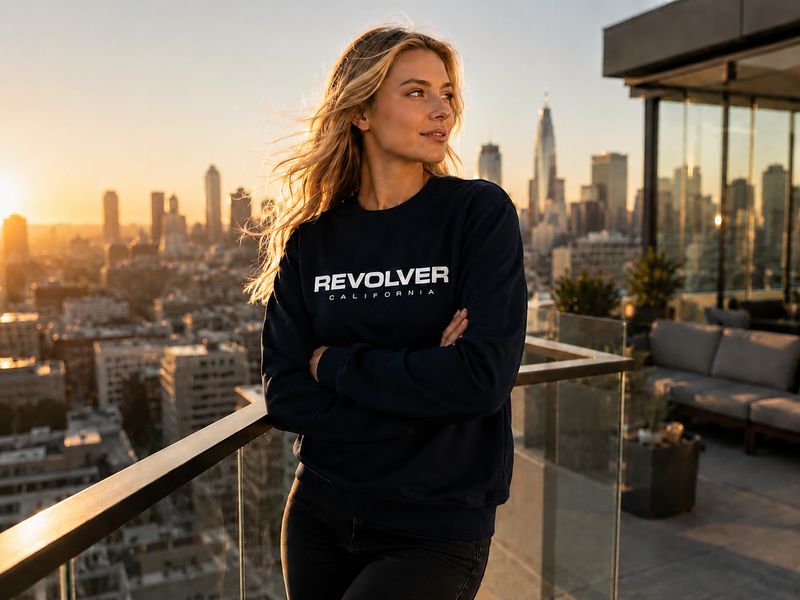 ✪ LA Signature Crewneck Women - Deep Navy ✪ LA Signature Crewneck Women - Deep Navy
