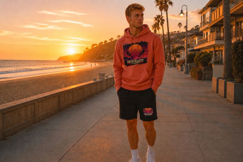 ✪ Californication Jogging Shorts - Midnight Black