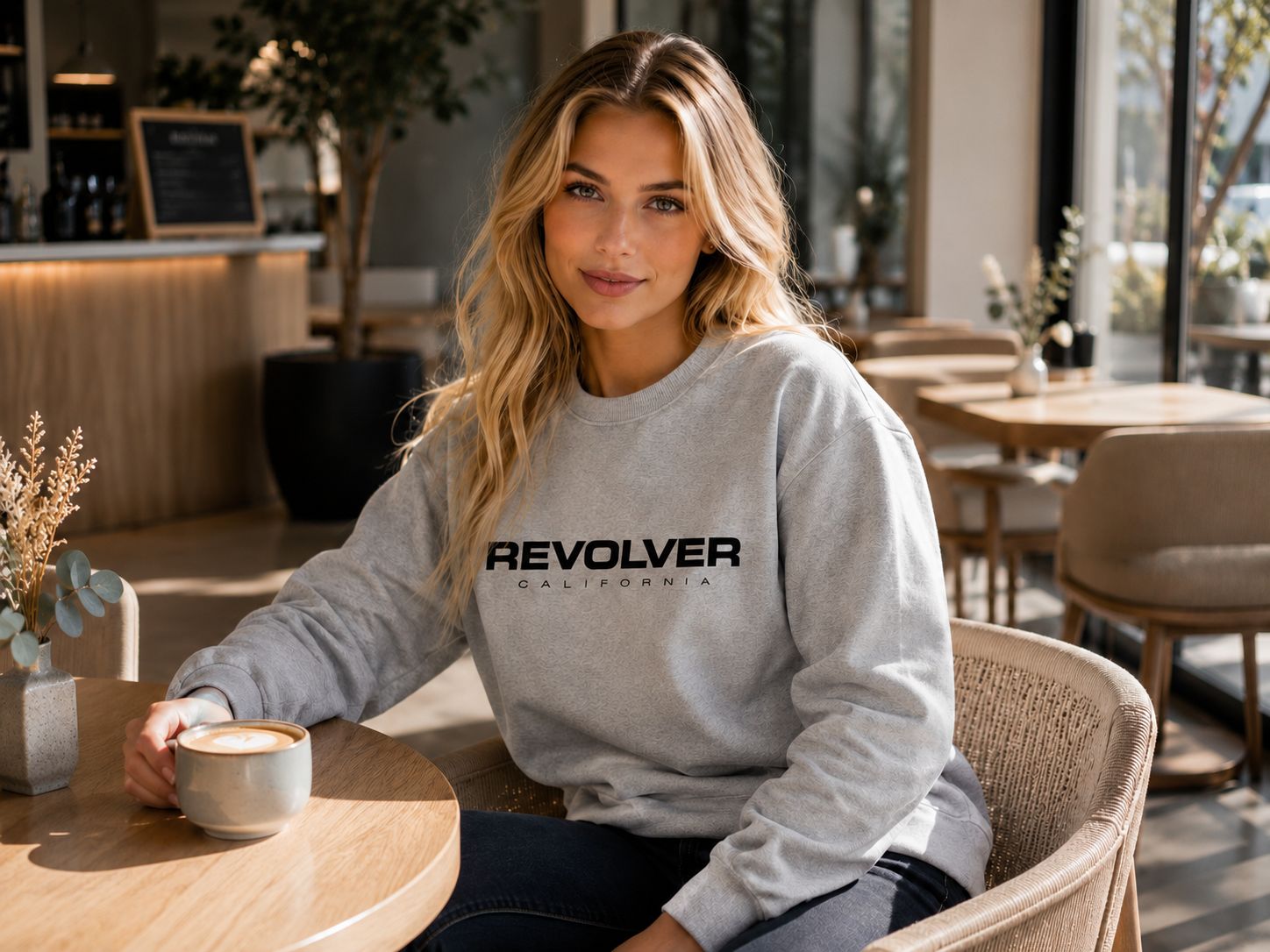 ✪ LA Signature Crewneck Women - Heather Grey ✪ LA Signature Crewneck Women - Heather Grey