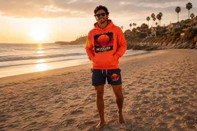 ✪ Californication Hoodie - Sunset Orange