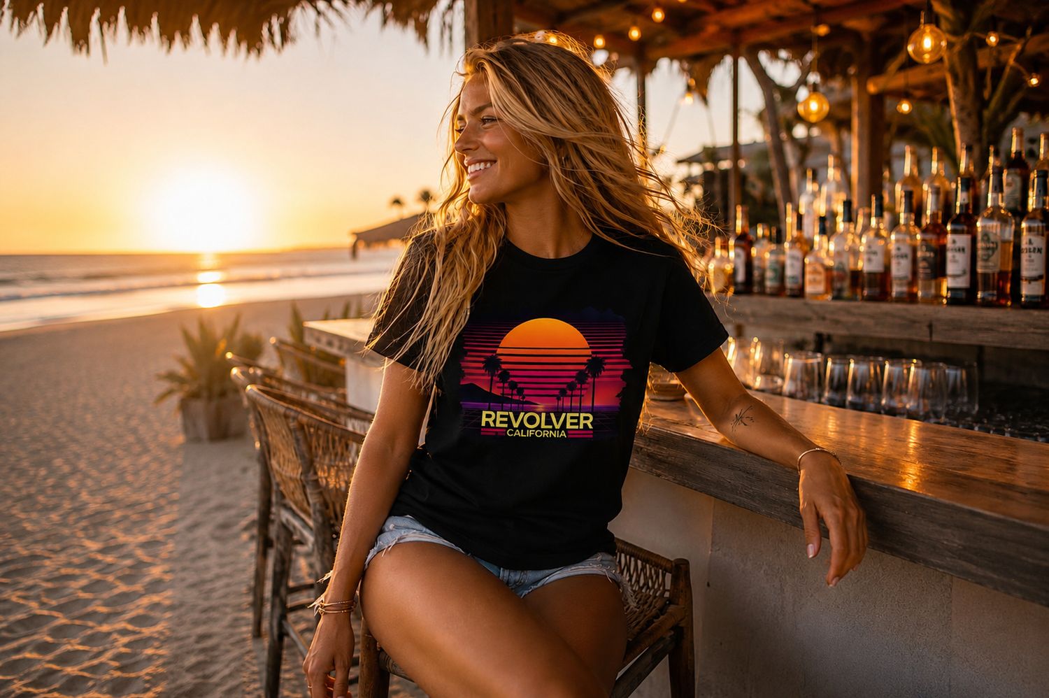✪ Californication T-Shirt Women - Midnight Black ✪ Californication T-Shirt Women - Midnight Black