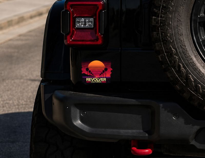 ✪ Californication Sticker - Transparent Sunset View ✪ Californication Sticker - Transparent Sunset View