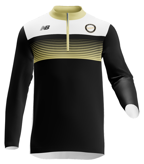 ✪ Athletic Training Zip - Black & Gold ✪ Athletic Training Zip - Black & Gold