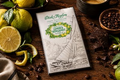 ✪ California Craft-Chocolate - Lemon & Bergamot 60g ✪ California Craft-Chocolate - Lemon & Bergamot 60g