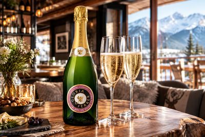 ✪ California Sparkling Wine Gloria Ferrer Burt Rosé - 750ml