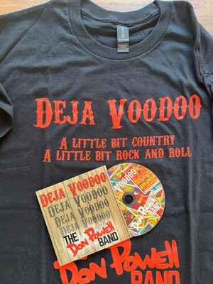 Deja Voodoo T Shirt &amp; CD + PLUS FREE DOWNLOADS