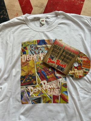 Deja Voodoo FULL COLOUR  T Shirt &amp; CD Summer Sale 2025