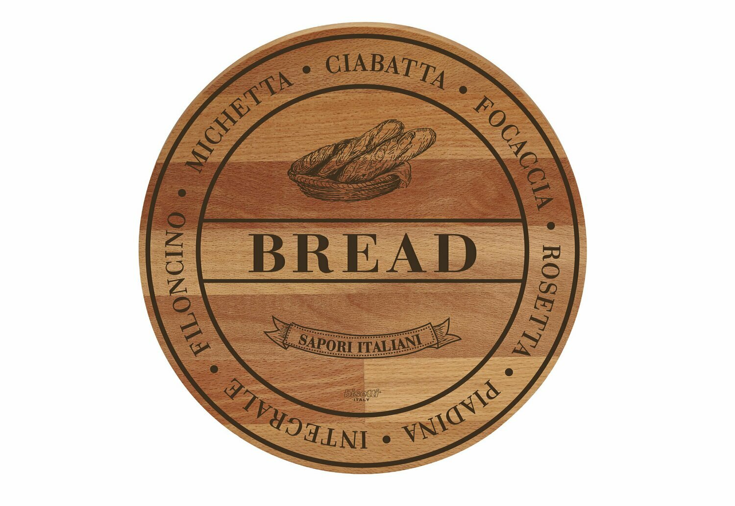 Tagliere rustico in faggio 'Bread'