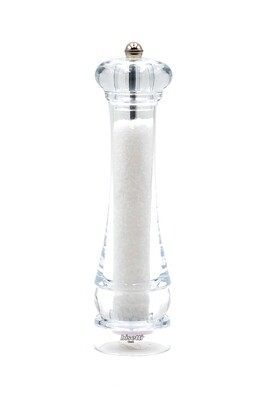 Bisetti Milano 13 Inch Clear Acrylic Salt Mill