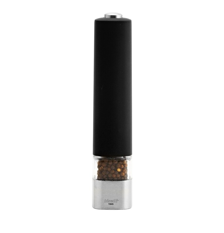 Black electrical pepper mill 'Electric' 20 cm