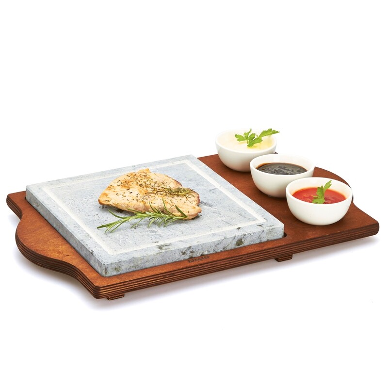 Square cooking stone