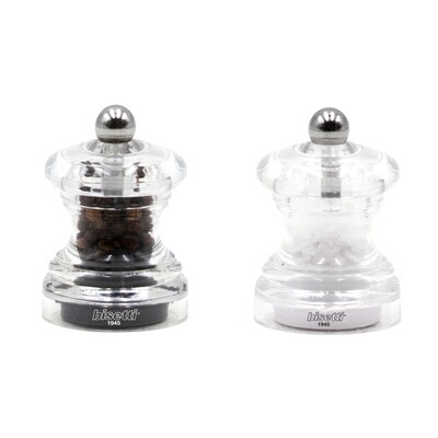 ​Salt and pepper mill set - 7 cm